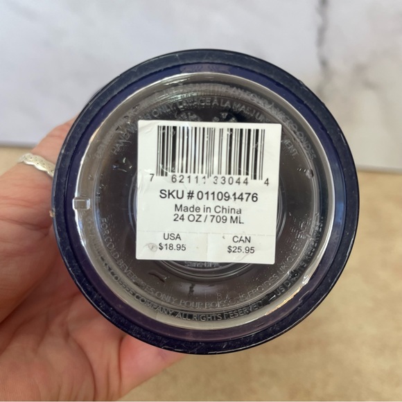 Starbucks 2018 Holiday Collection Flow Glitter Sand Acrylic Tumbler - Picture 6 of 7